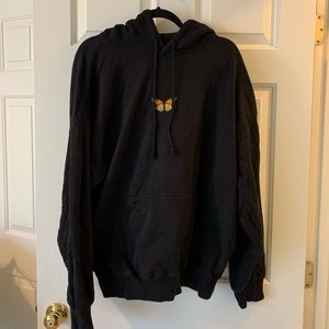 Brandy Melville oversized sweatshirt with hood